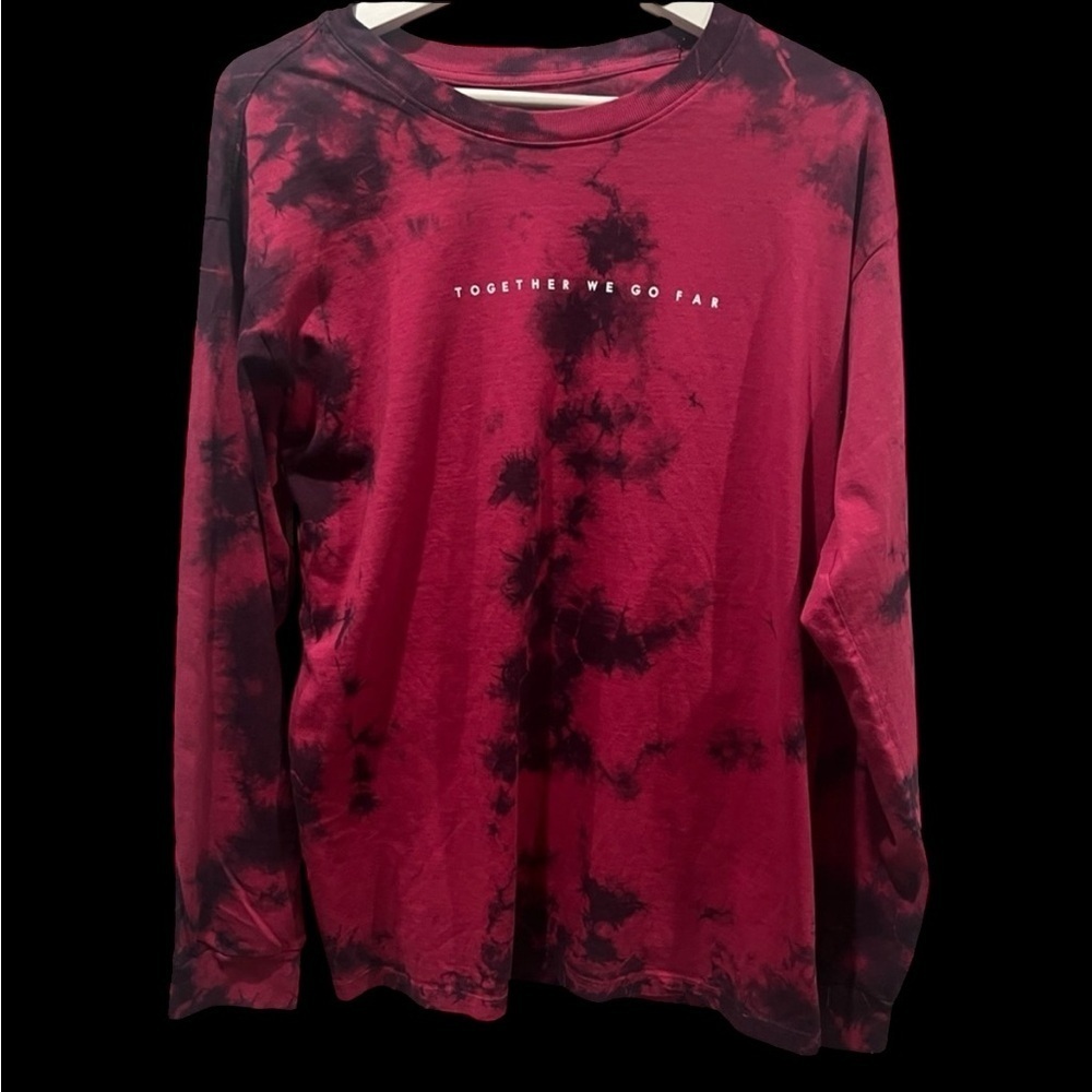 NWOT Peloton tie dye long sleeve tee